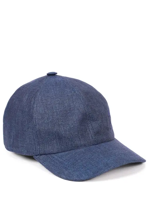 Бейсболка льняная FIORONI CASHMERE
