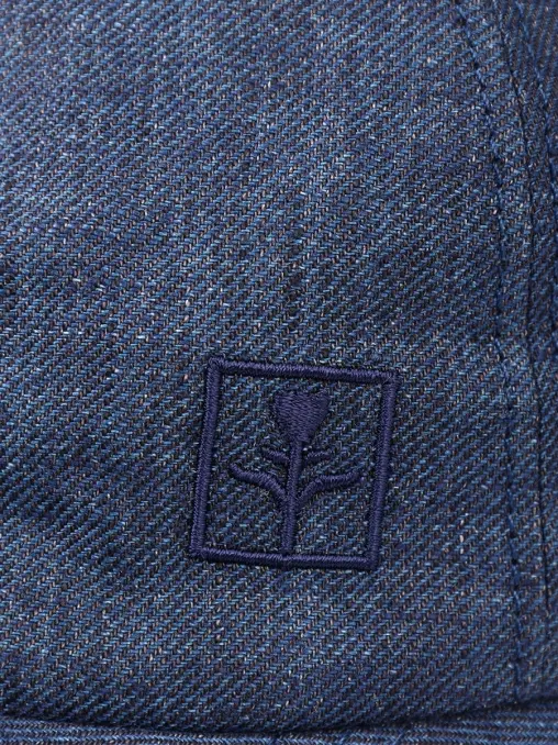 Бейсболка льняная FIORONI CASHMERE