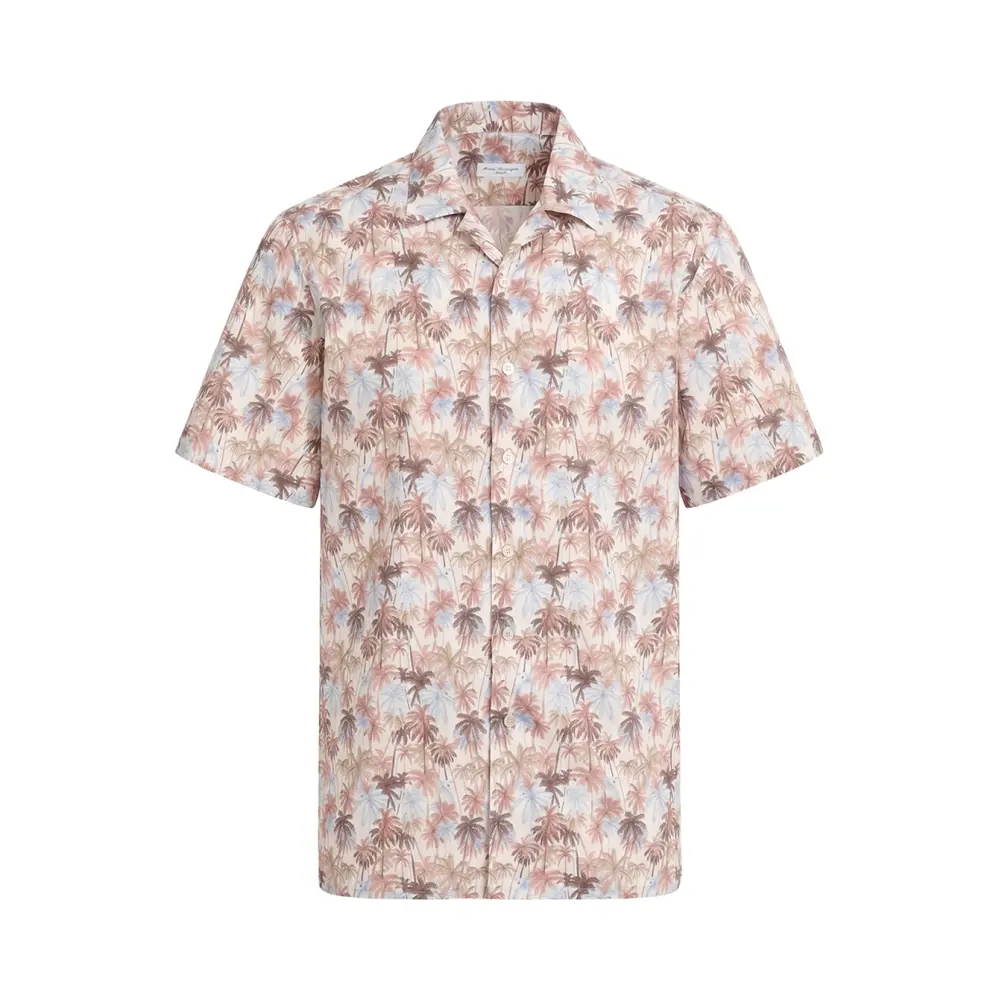 Рубашка Regular Fit из хлопка и лиоцелла