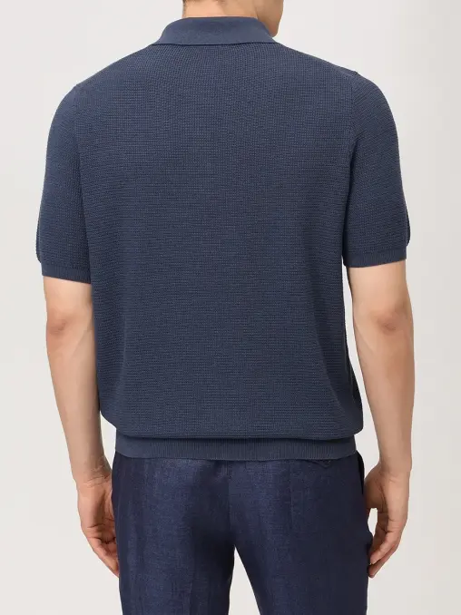 Поло хлопковое FIORONI CASHMERE