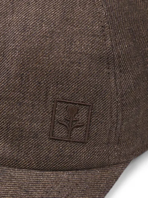 Бейсболка льняная FIORONI CASHMERE