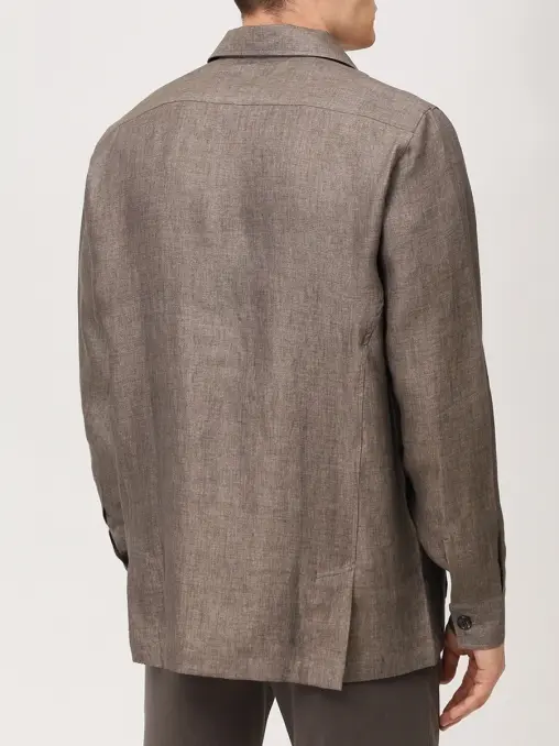 Рубашка Slim Fit льняная MARIA SANTANGELO
