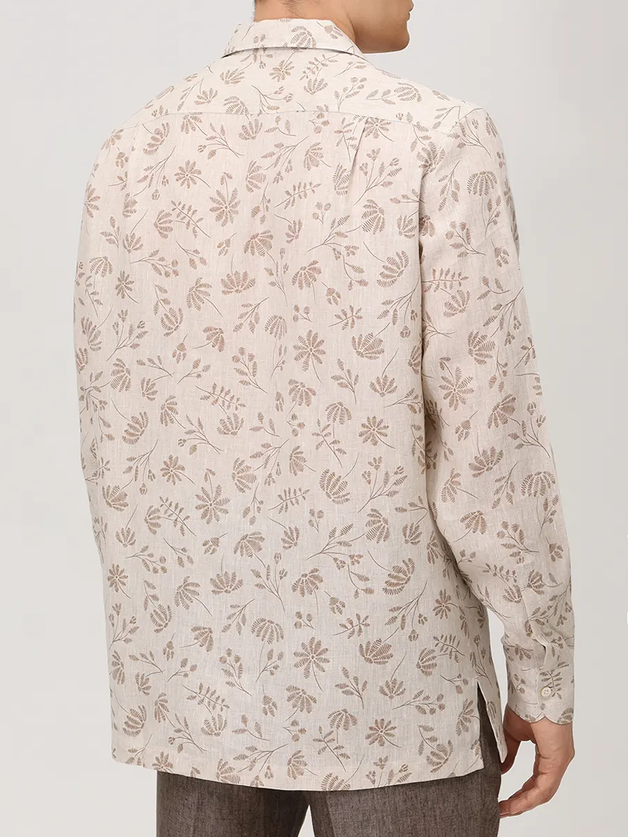 Рубашка Regular Fit льняная