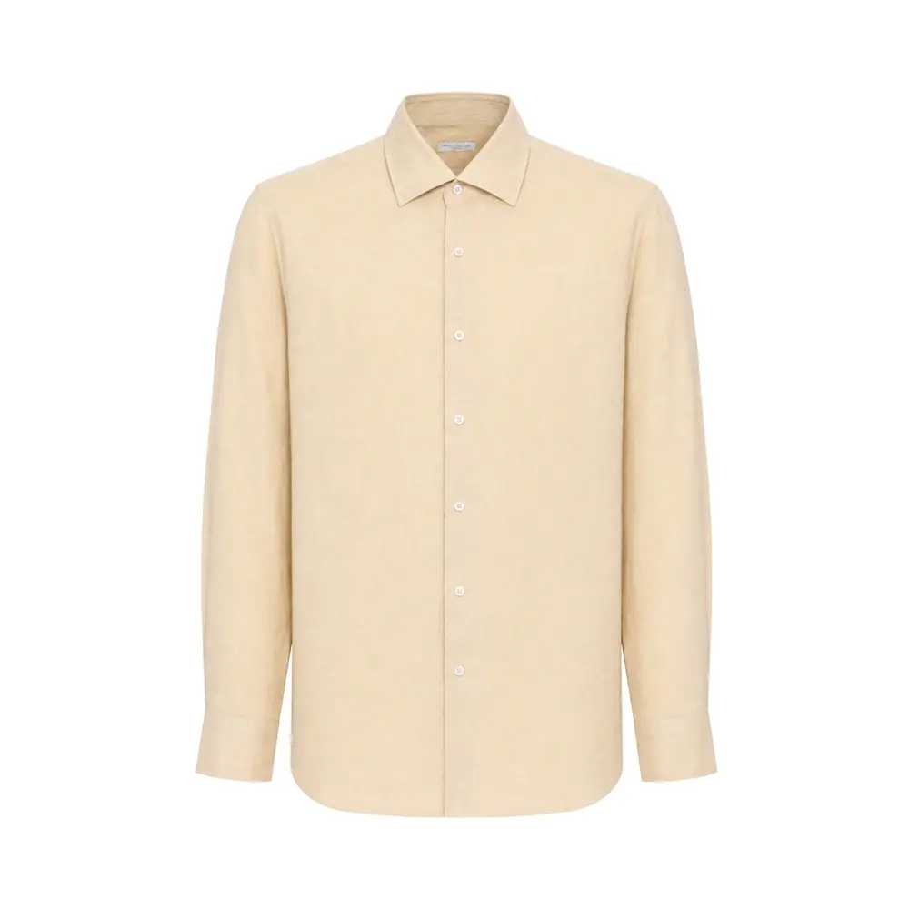 Рубашка Regular Fit льняная