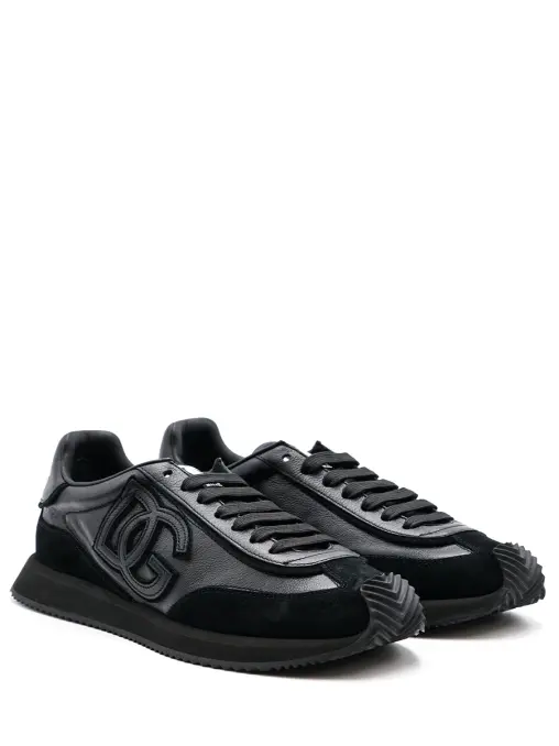 Кроссовки кожаные DOLCE & GABBANA