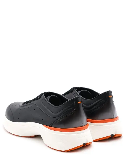 Кроссовки кожаные SANTONI