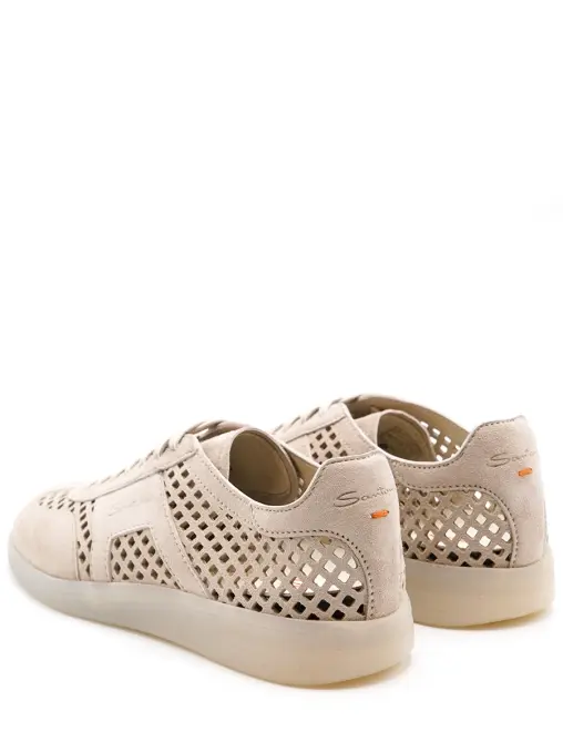 Кеды замшевые SANTONI