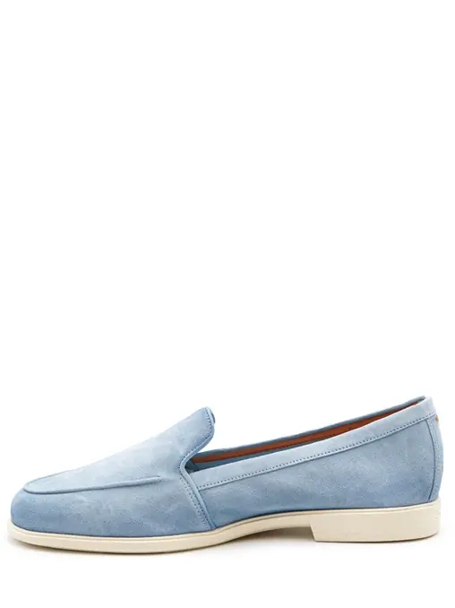 Лоферы замшевые SANTONI