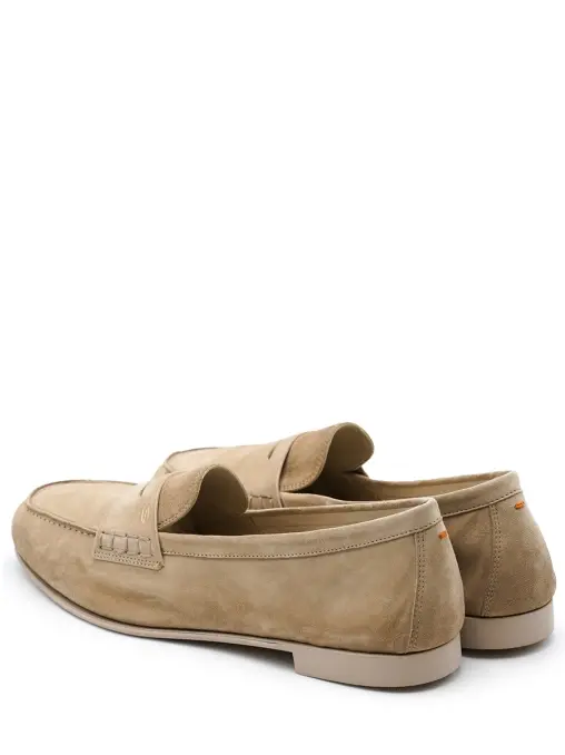 Лоферы замшевые SANTONI