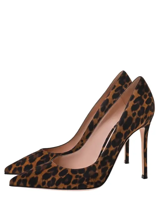 Туфли замшевые GIANVITO ROSSI
