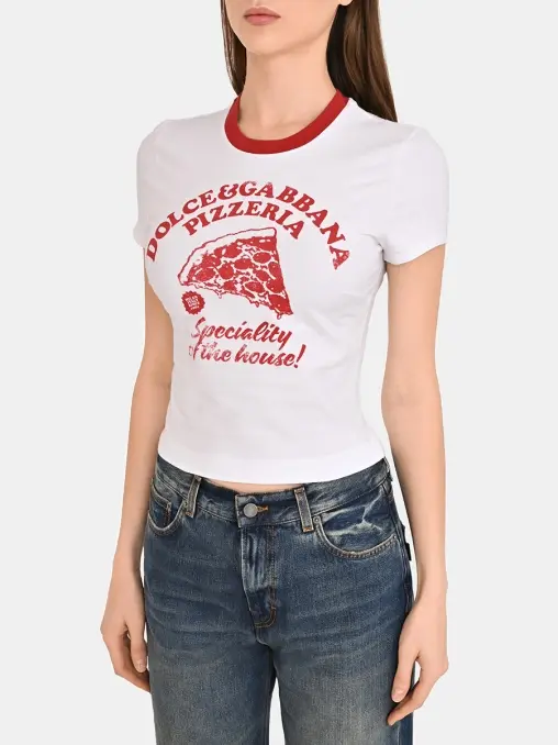 Футболка хлопковая DOLCE & GABBANA