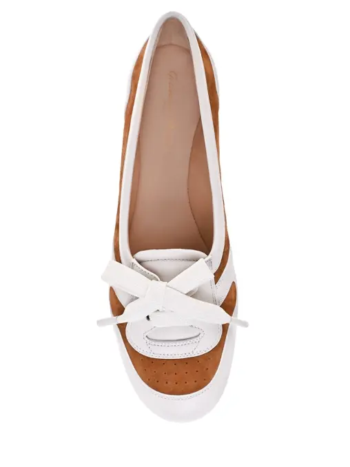 Балетки замшевые GIANVITO ROSSI