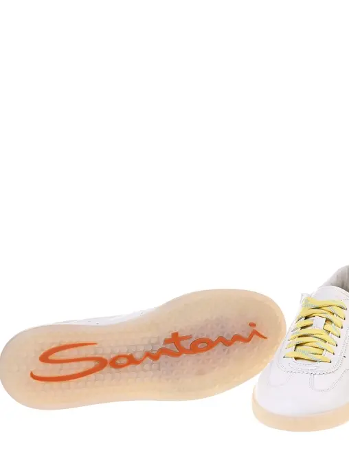 Кеды кожаные SANTONI