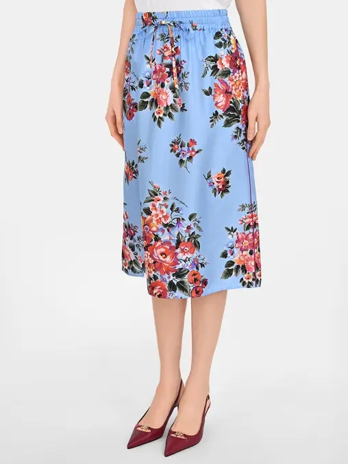 Юбка шелковая DOLCE & GABBANA