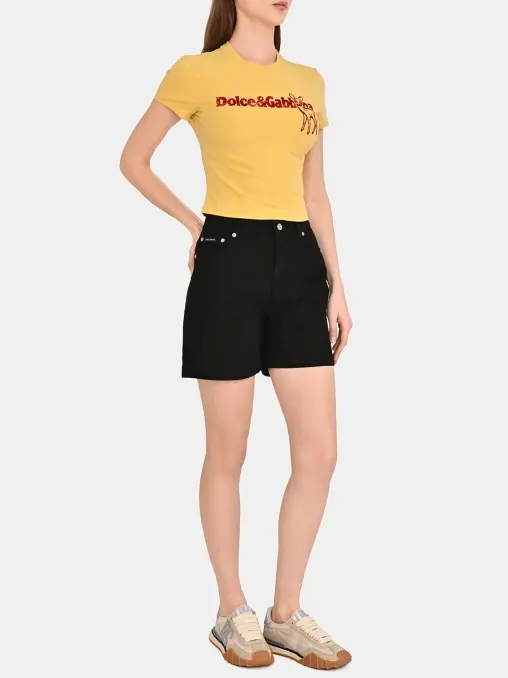 Футболка хлопковая DOLCE & GABBANA