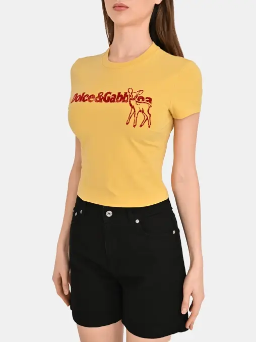 Футболка хлопковая DOLCE & GABBANA