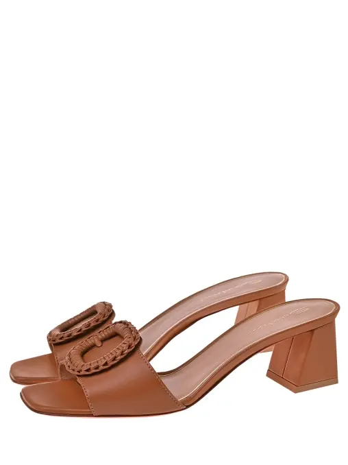 Мюли кожаные SANTONI