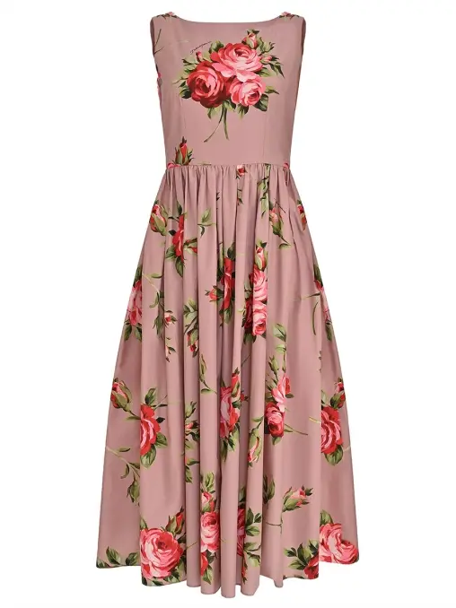 Платье хлопковое DOLCE & GABBANA