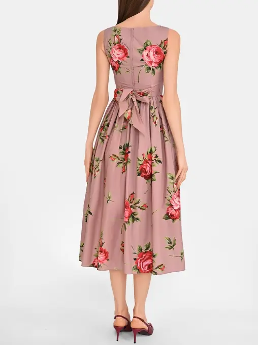 Платье хлопковое DOLCE & GABBANA