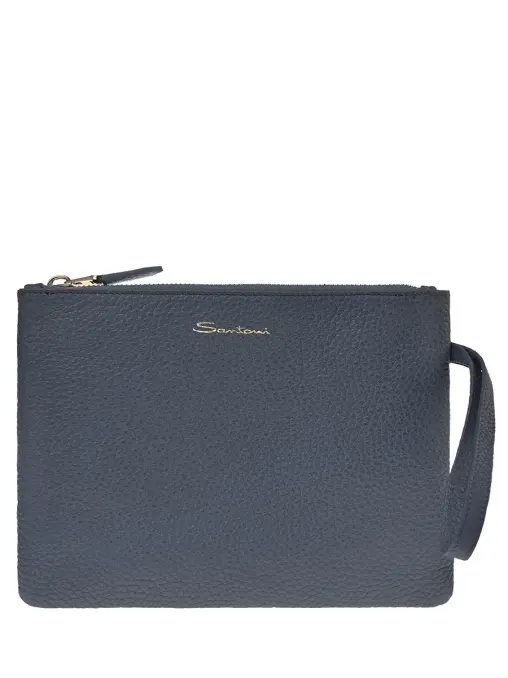 Клатч кожаный SANTONI
