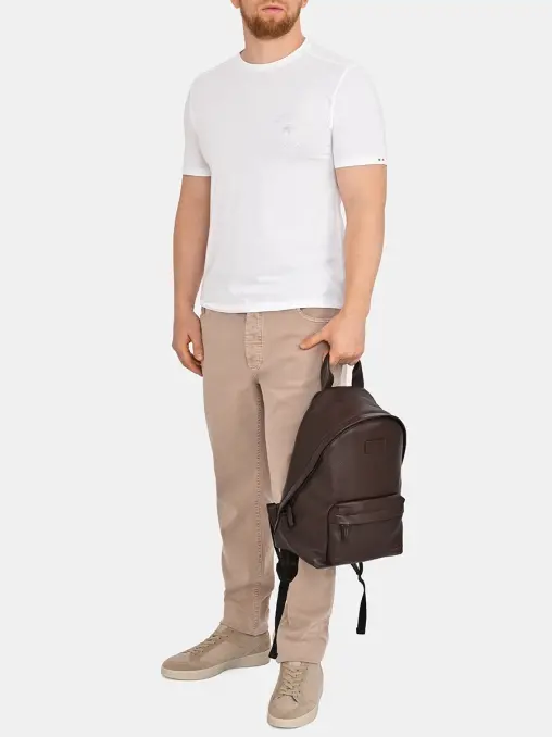 Рюкзак кожаный KITON