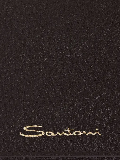 Клатч кожаный SANTONI