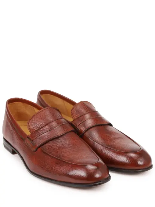 Лоферы кожаные BONTONI