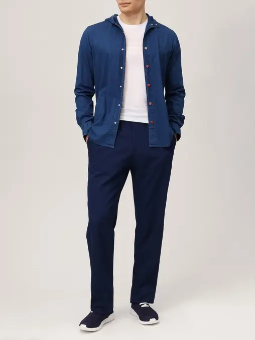 Брюки хлопковые KITON