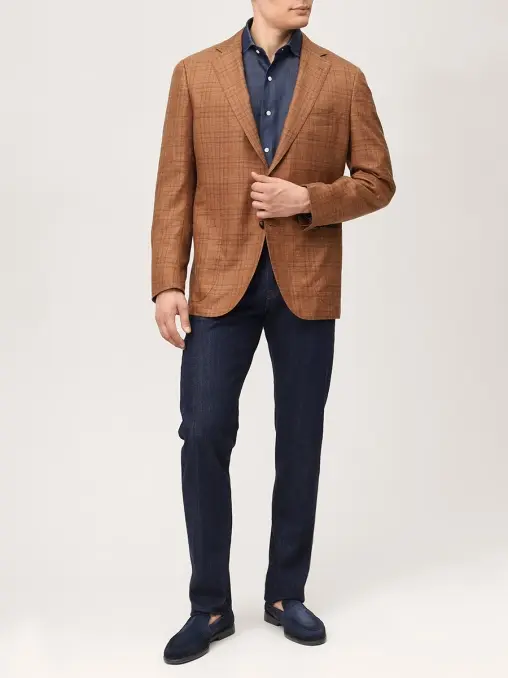 Джинсы Regular Fit хлопковые KITON