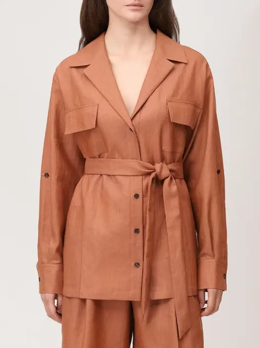 Рубашка льняная KITON