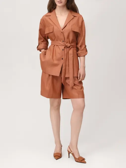 Шорты льняные KITON