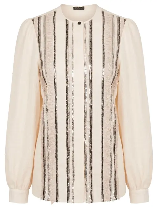 Блуза льняная KITON