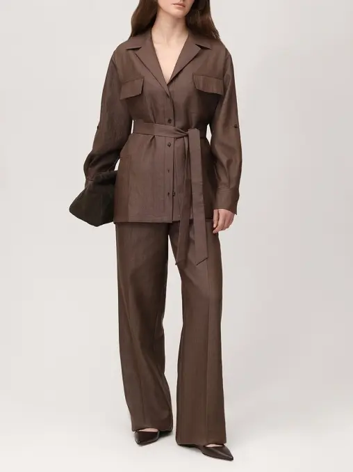 Рубашка льняная KITON
