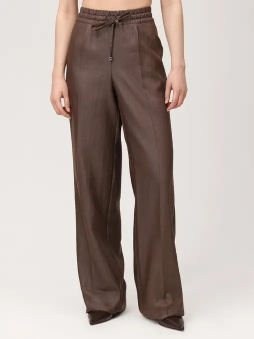Брюки льняные KITON