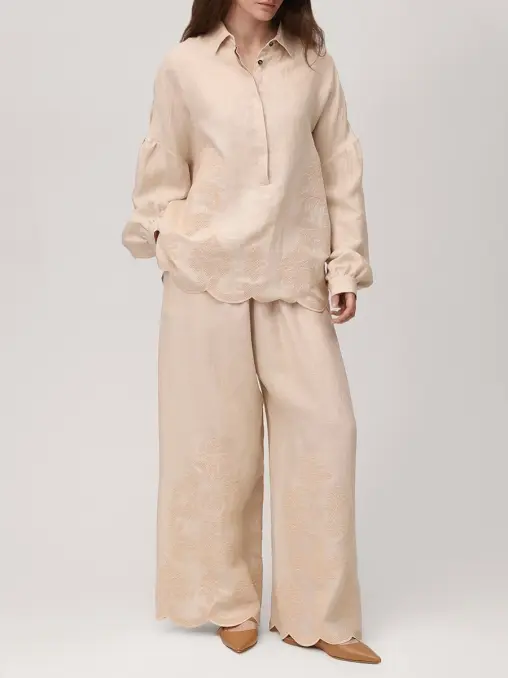 Блуза хлопковая KITON
