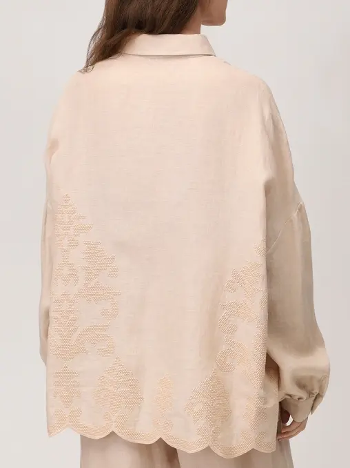Блуза хлопковая KITON