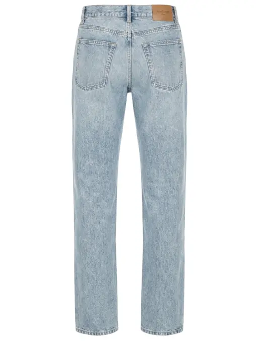 Джинсы хлопковые SAINT LAURENT