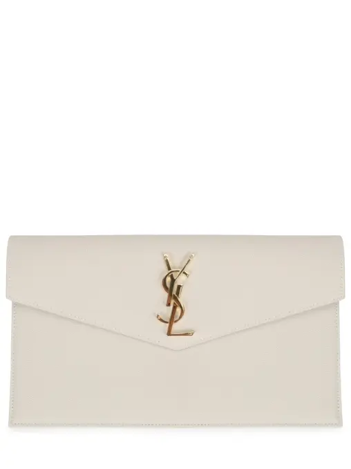 Клатч кожаный SAINT LAURENT