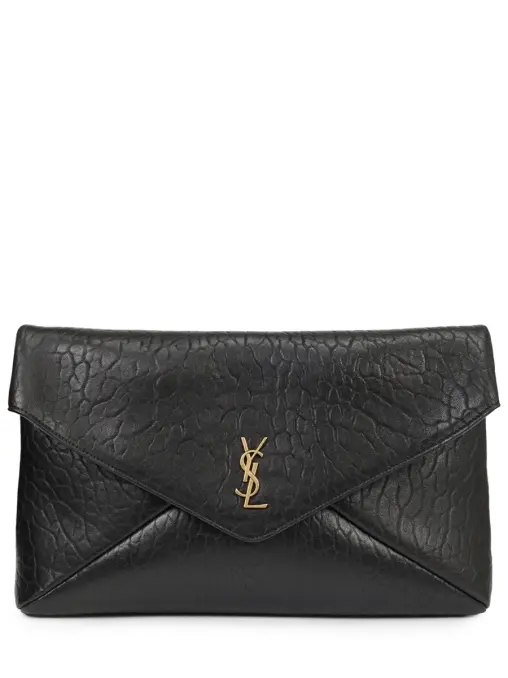 Клатч кожаный Cassandre SAINT LAURENT