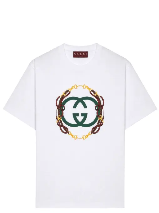 Футболка хлопковая GUCCI