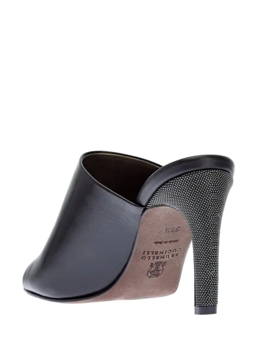 Мюли кожаные BRUNELLO CUCINELLI