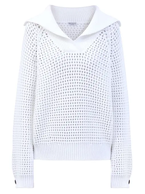 Джемпер хлопковый BRUNELLO CUCINELLI