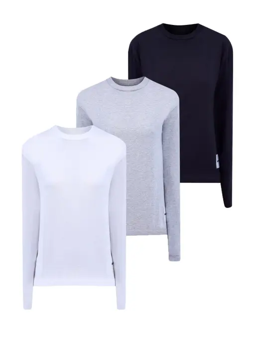 Комплект из трех лонгсливов JIL SANDER