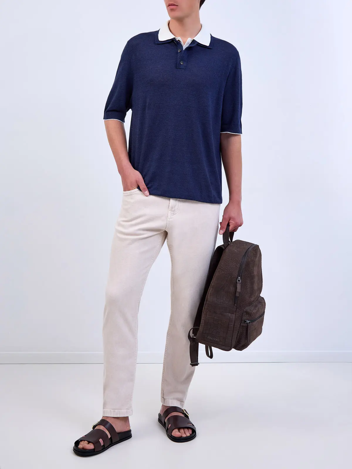 Джинсы Slim Fit хлопковые