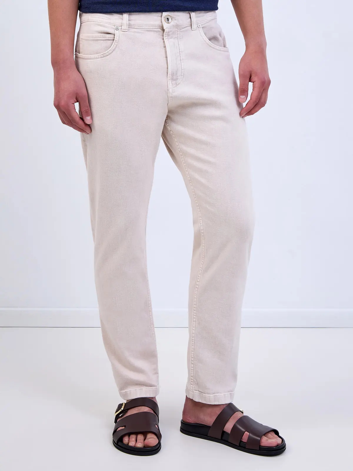 Джинсы Slim Fit хлопковые