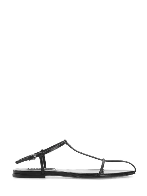 Сандалии кожаные JIL SANDER