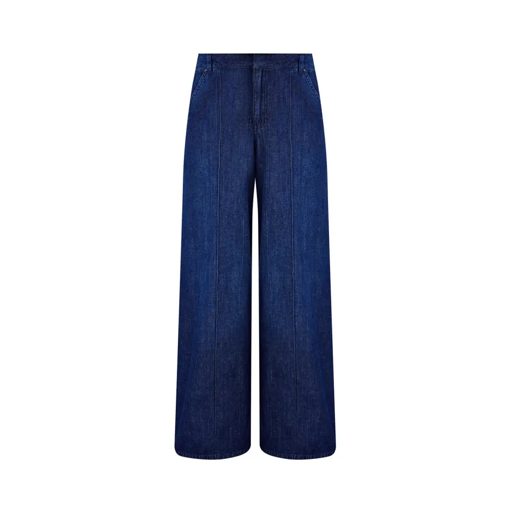 Джинсы Wide Fit хлопковые