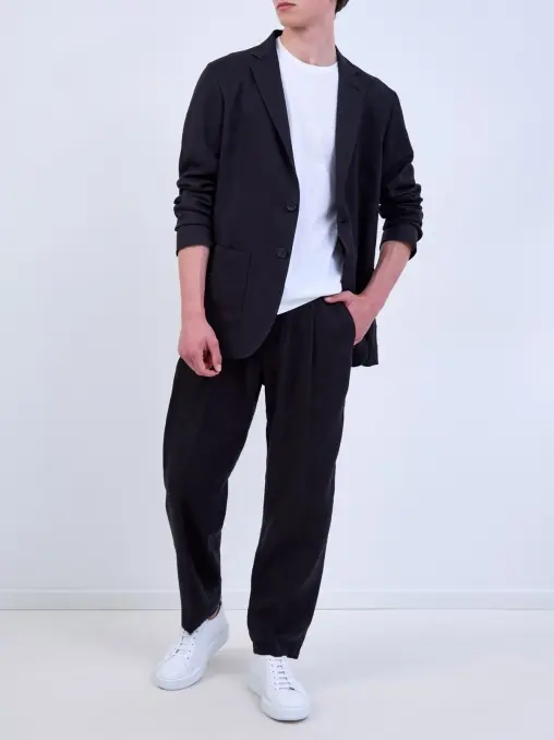 Брюки изо льна и вискозы HERNO