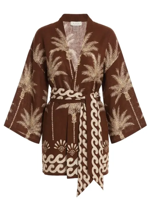Кимоно льняное ISABEL BEACHWEAR