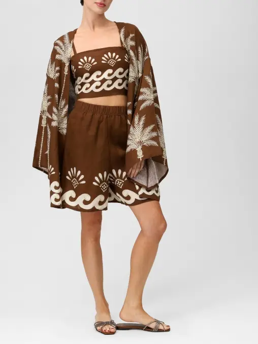Кимоно льняное ISABEL BEACHWEAR